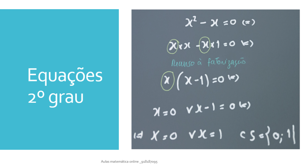 Estudo das equações de 2º grau