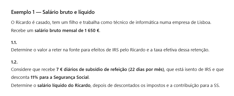 Matemática nos salários - Salário Bruto e Líquido