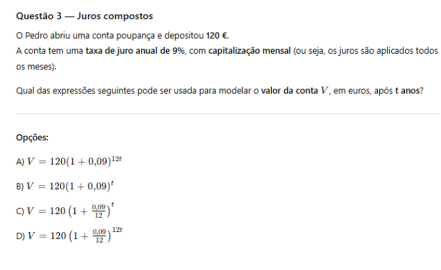 Ficha Revisões _ Juros simples e composto